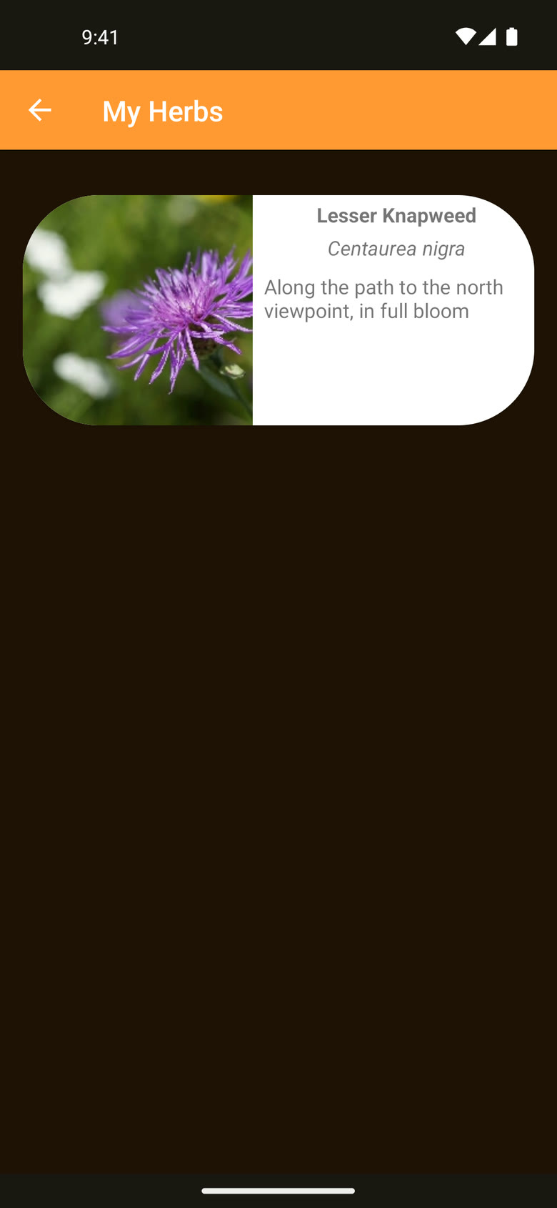 My herbs