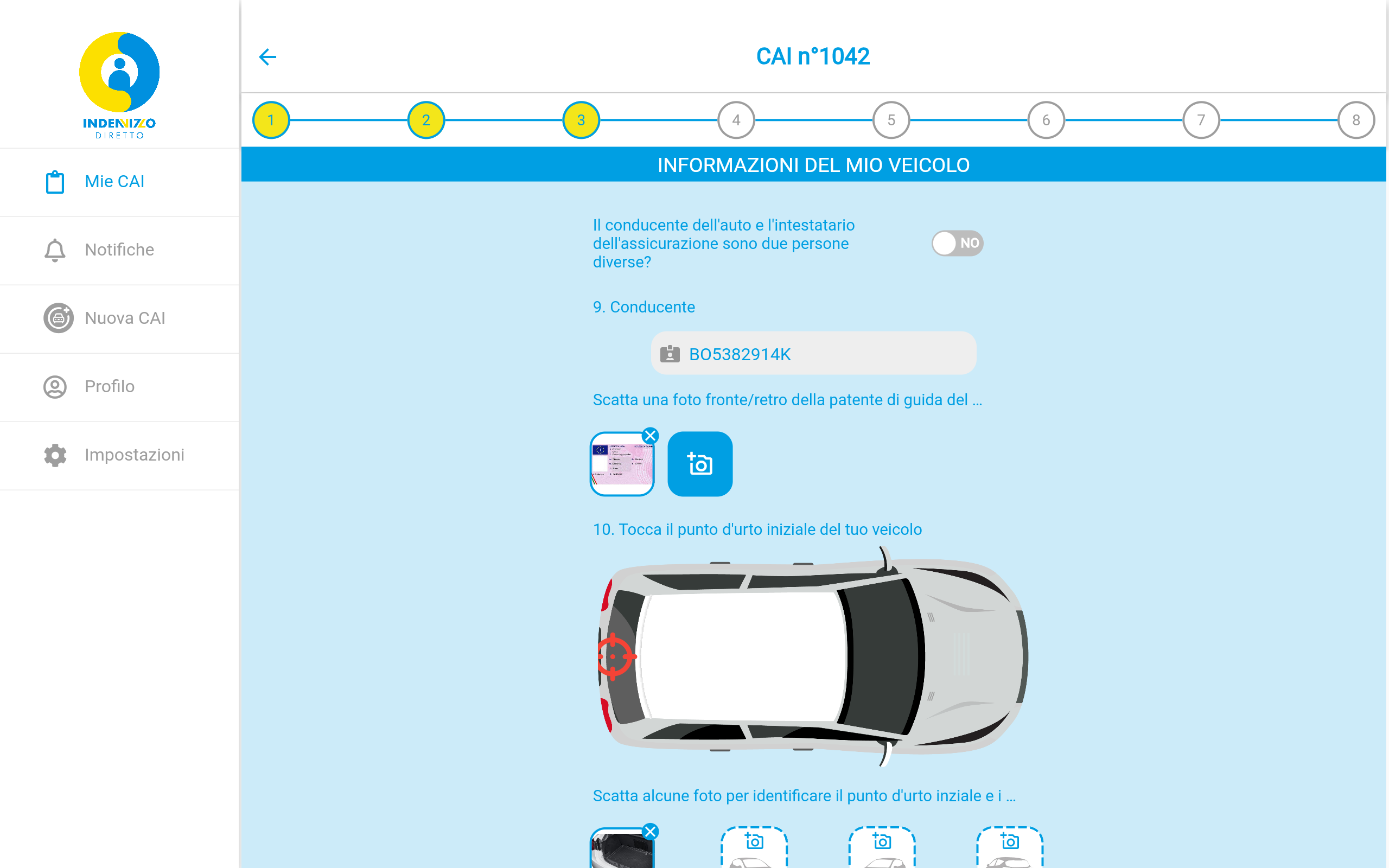 Web-Layout: Formular