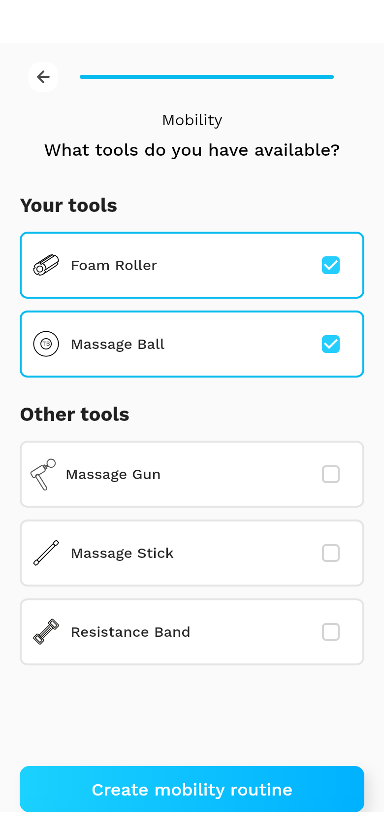 Tools at hand